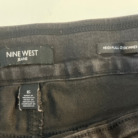 Nine West womens plus short Sz 16 - Picture 3 of 3